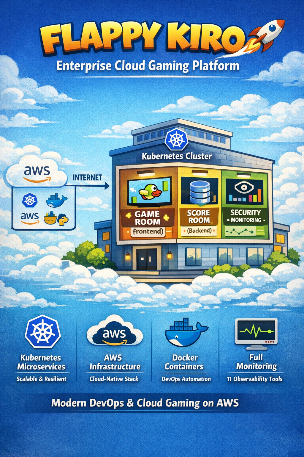 Flappy Kiro Cloud Gaming Platform